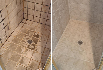 Our Tile and Grout Cleaners Transformed a Bathroom Floor in Wilmington NC